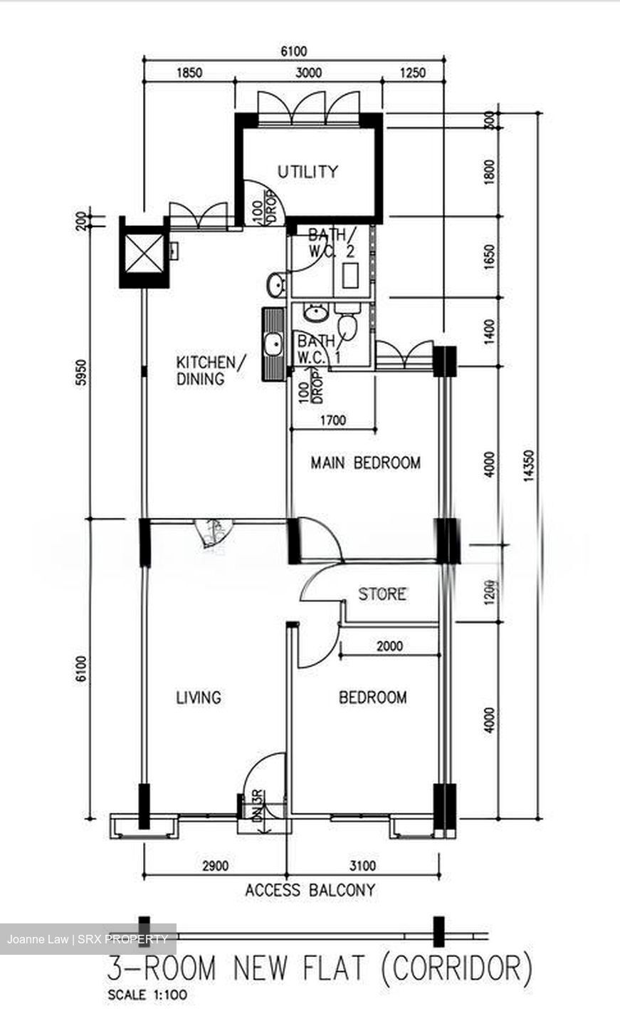 Blk 343 Ang Mo Kio Avenue 3 (Ang Mo Kio), HDB 3 Rooms #504102481